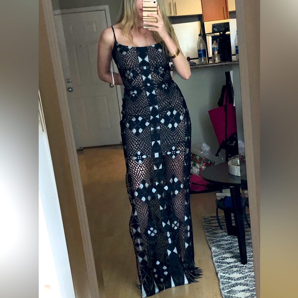 BCBG evening gown